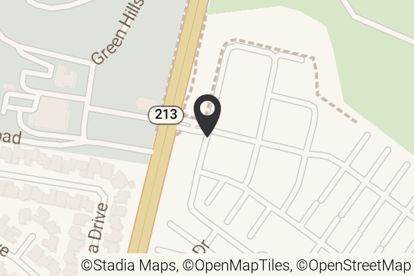 Map with location marker