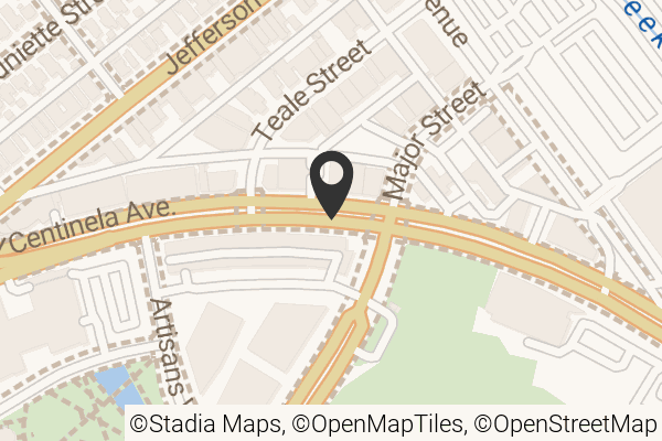 Map with location marker