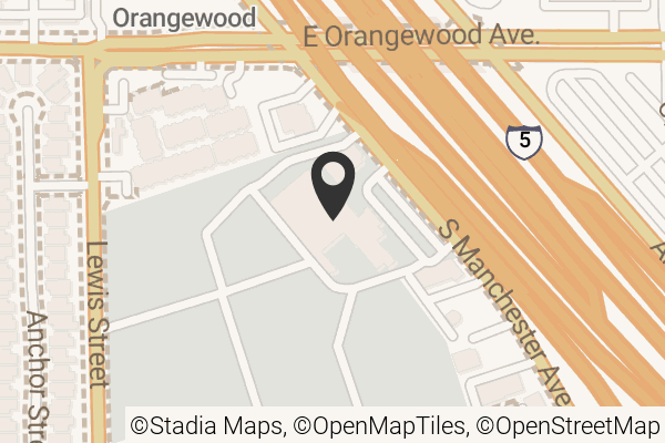 Map with location marker