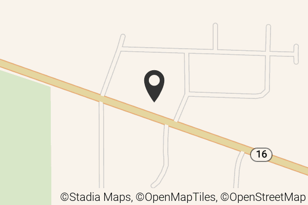 Map with location marker