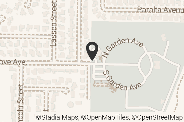 Map with location marker