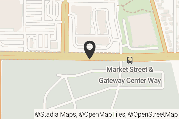 Map with location marker