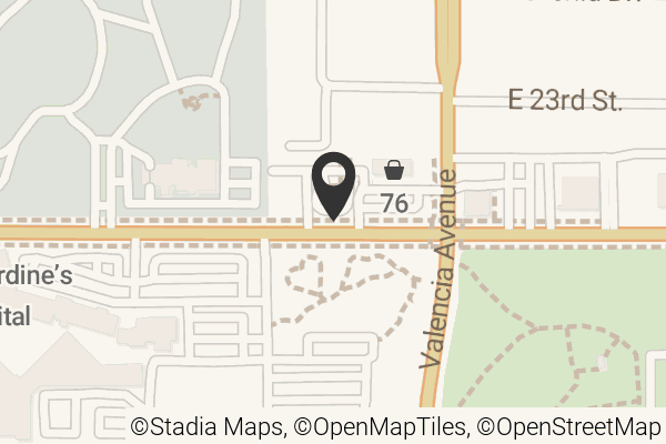 Map with location marker