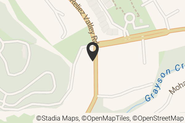 Map with location marker