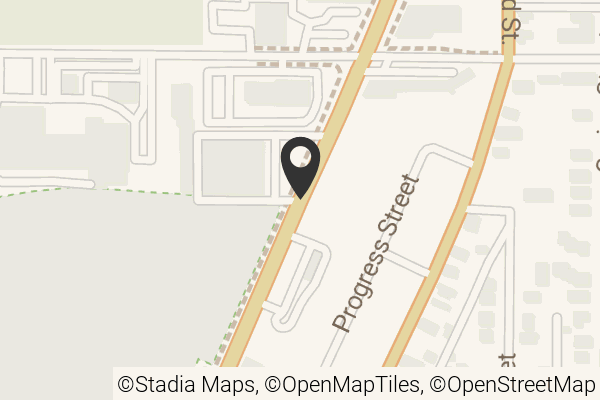 Map with location marker