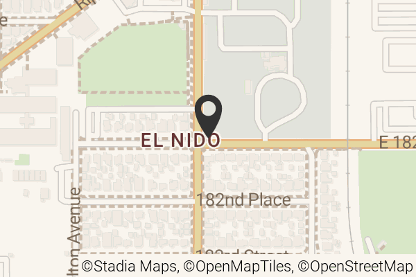 Map with location marker