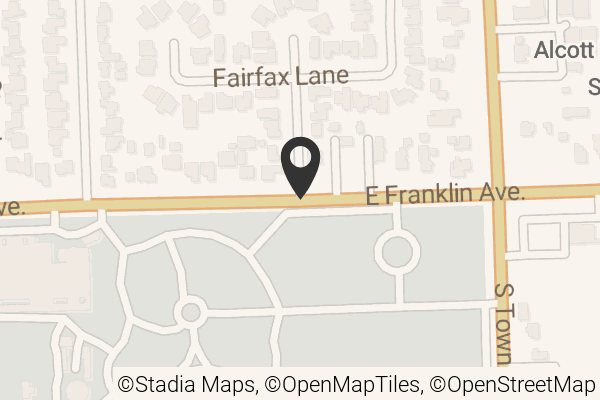 Map with location marker