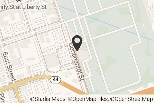 Map with location marker