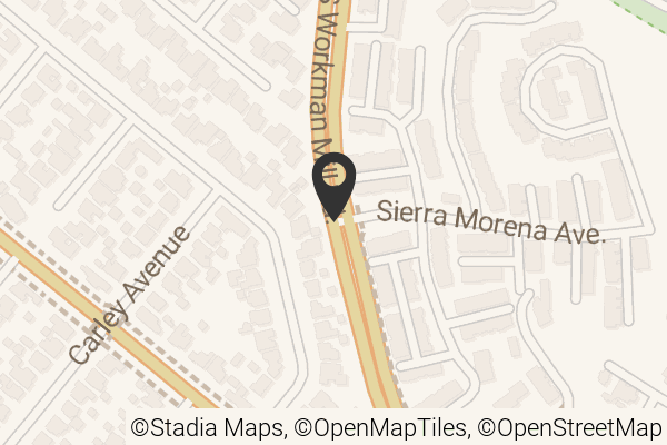 Map with location marker