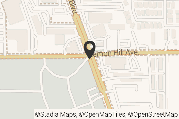 Map with location marker