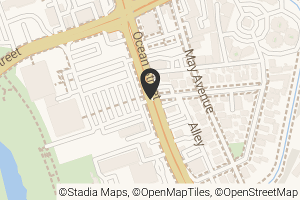 Map with location marker