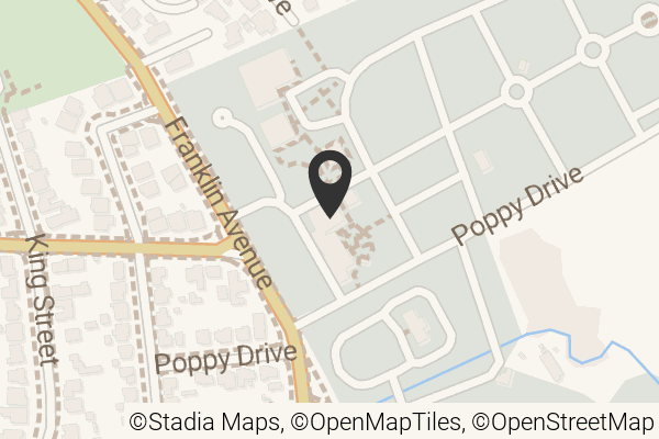 Map with location marker