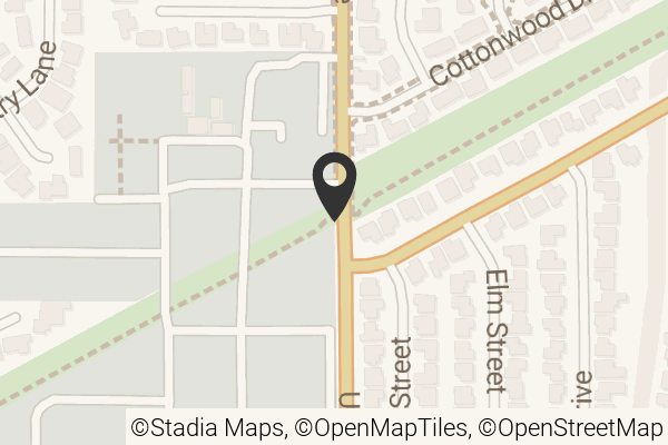 Map with location marker