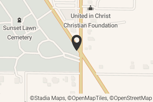 Map with location marker