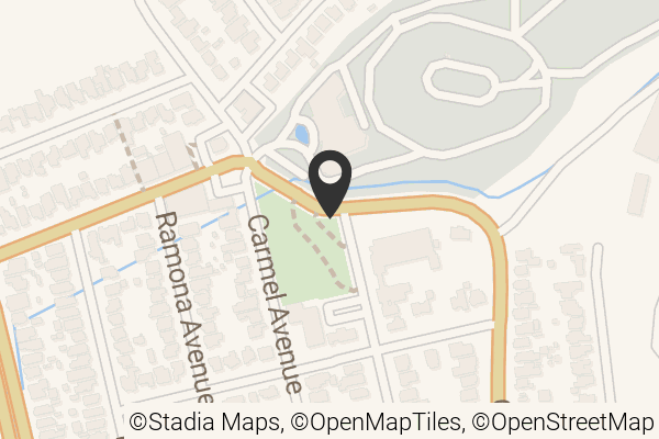 Map with location marker