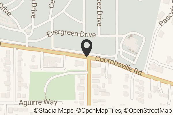 Map with location marker