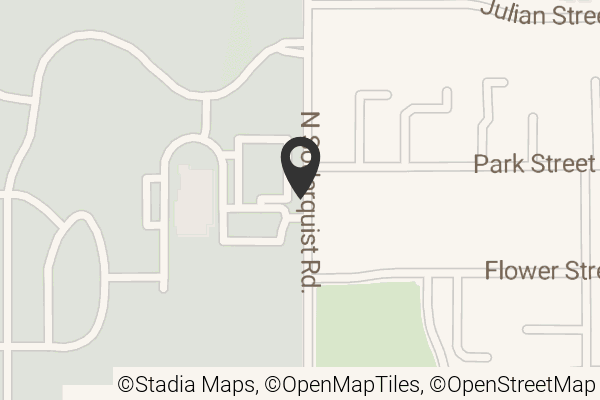 Map with location marker