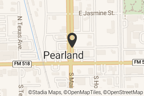 Map with location marker