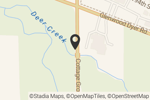 Map with location marker