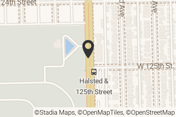 Map with location marker