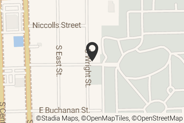 Map with location marker