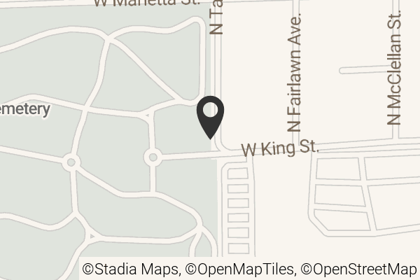 Map with location marker