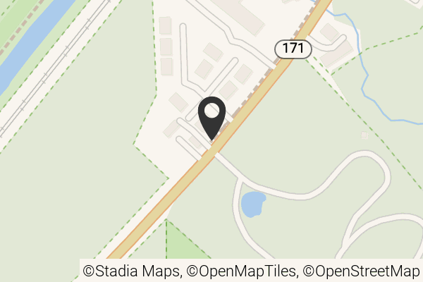 Map with location marker