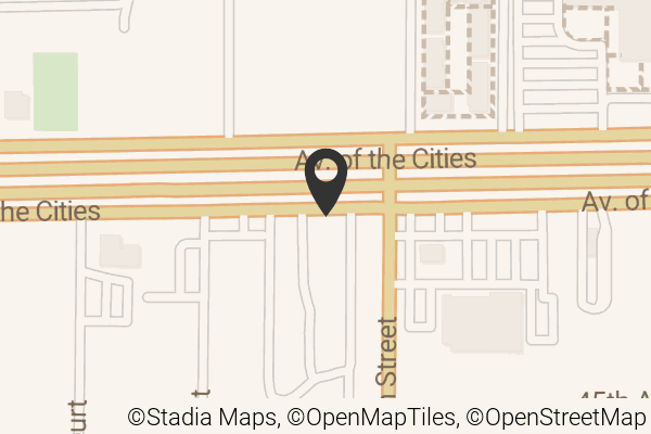 Map with location marker