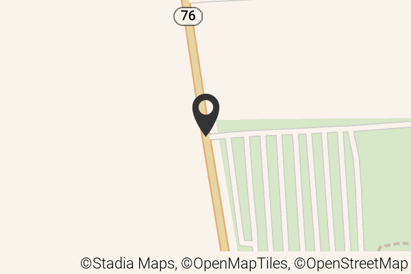 Map with location marker