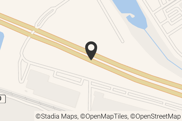 Map with location marker