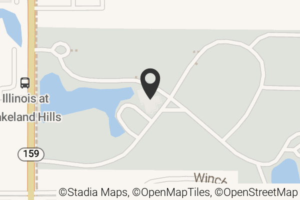 Map with location marker