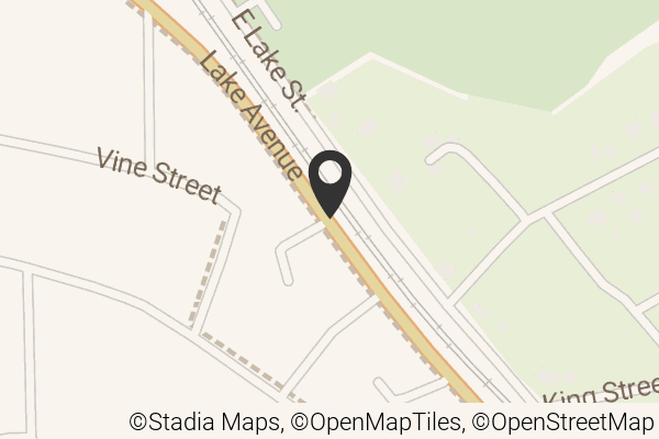 Map with location marker