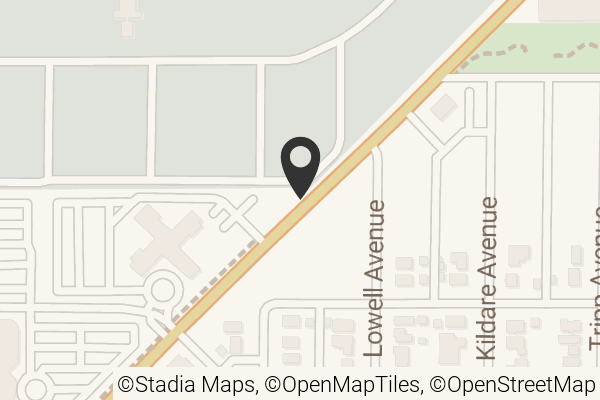 Map with location marker