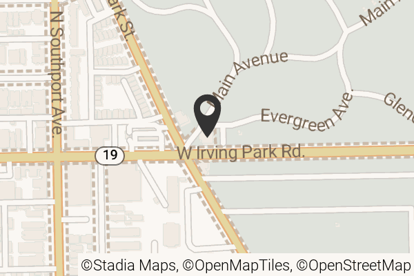 Map with location marker