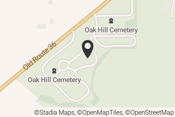 Map with location marker