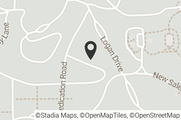 Map with location marker