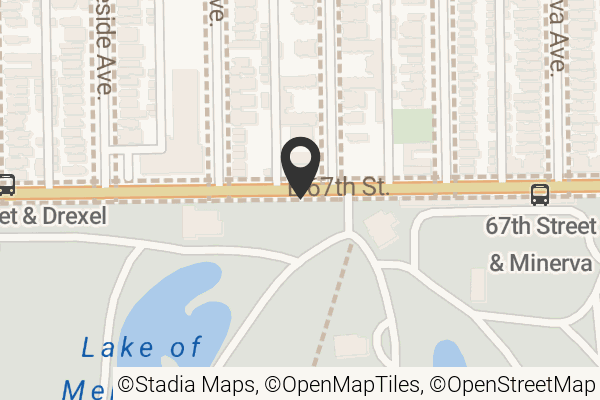 Map with location marker