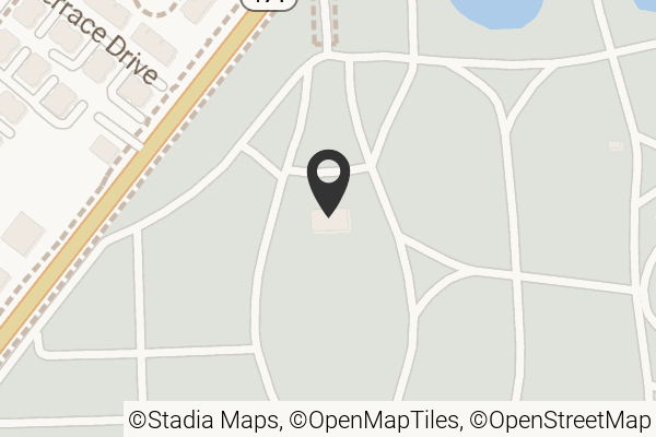 Map with location marker