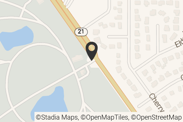 Map with location marker