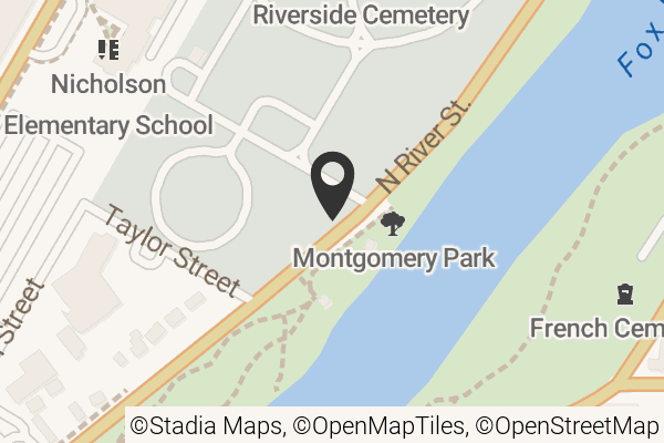 Map with location marker