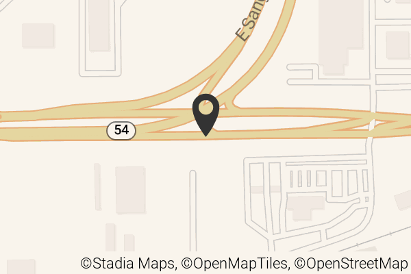 Map with location marker