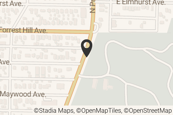 Map with location marker