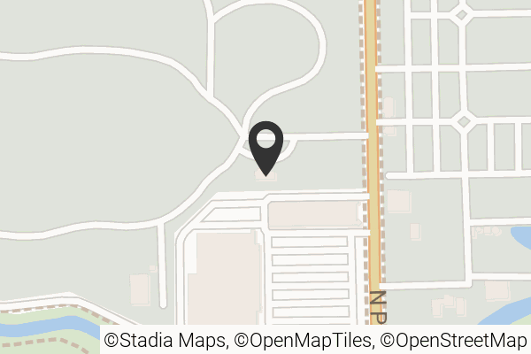 Map with location marker