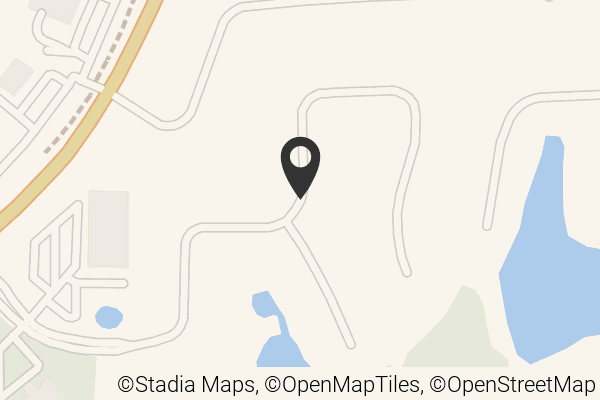 Map with location marker