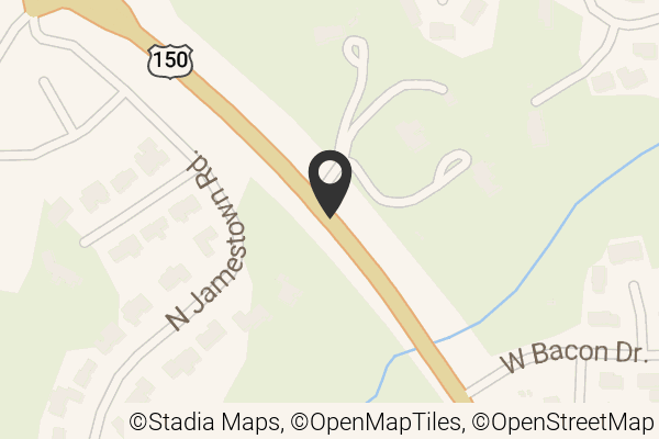 Map with location marker