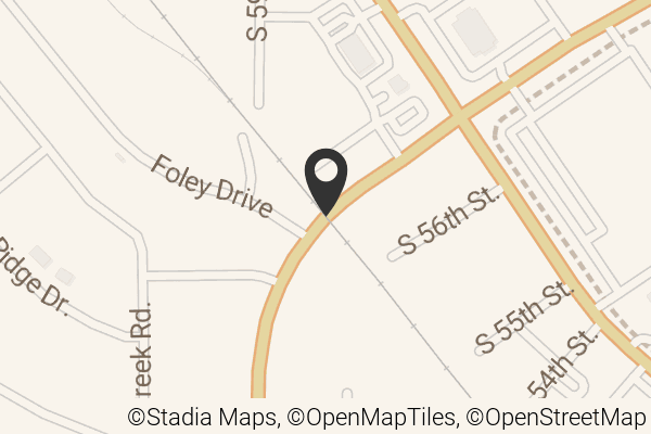 Map with location marker