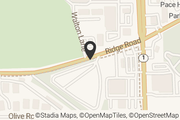 Map with location marker