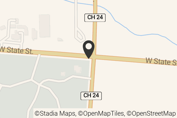 Map with location marker