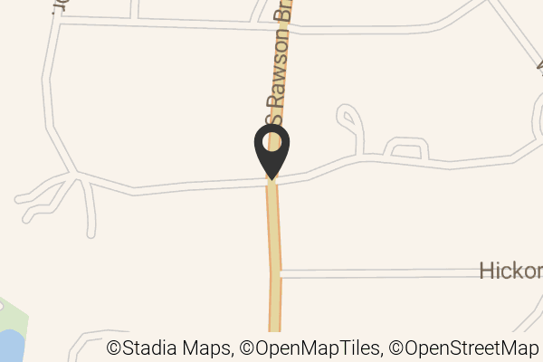 Map with location marker