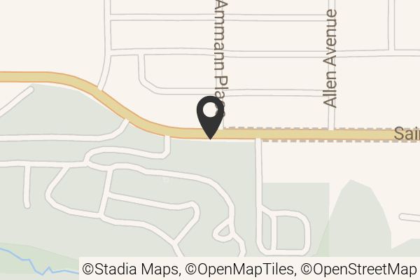 Map with location marker